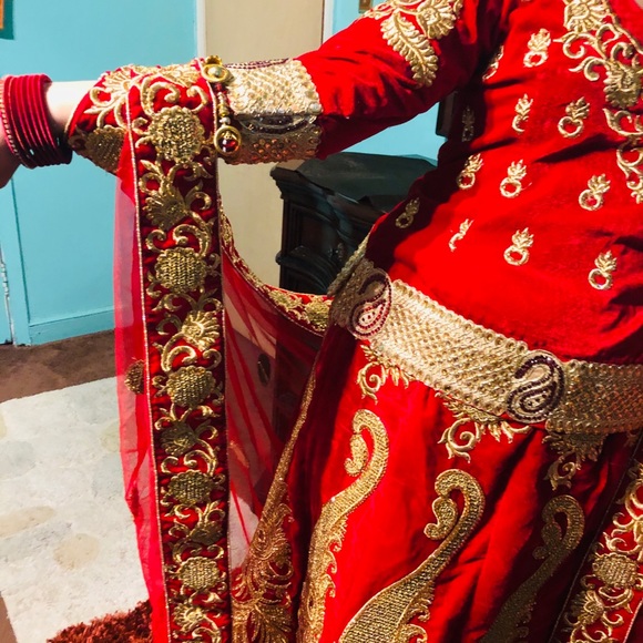 Indian bridal lehenga - Picture 8 of 8